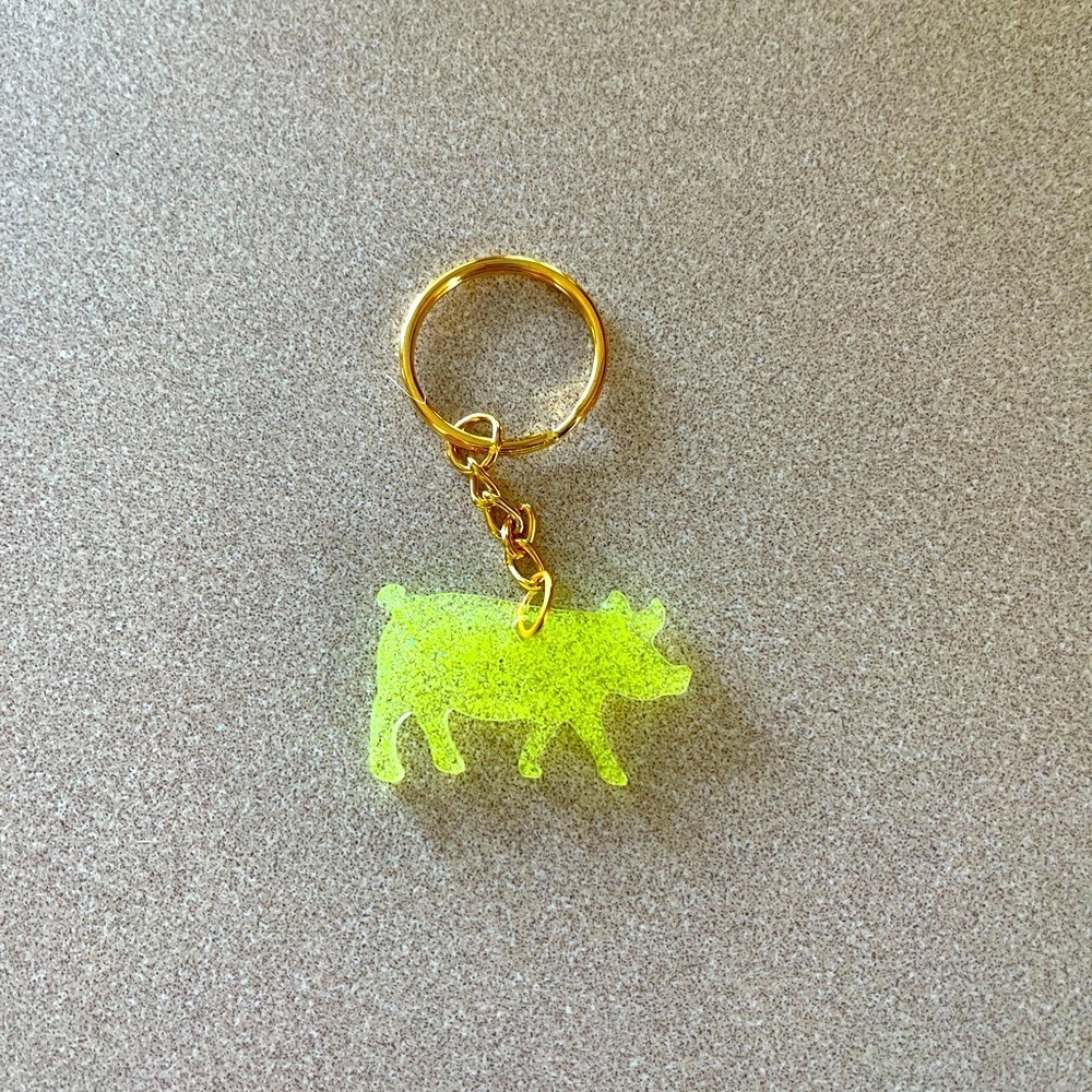 🎉🎉HP🎉🎉 Handmade Baby Pig (piglet) Keychain